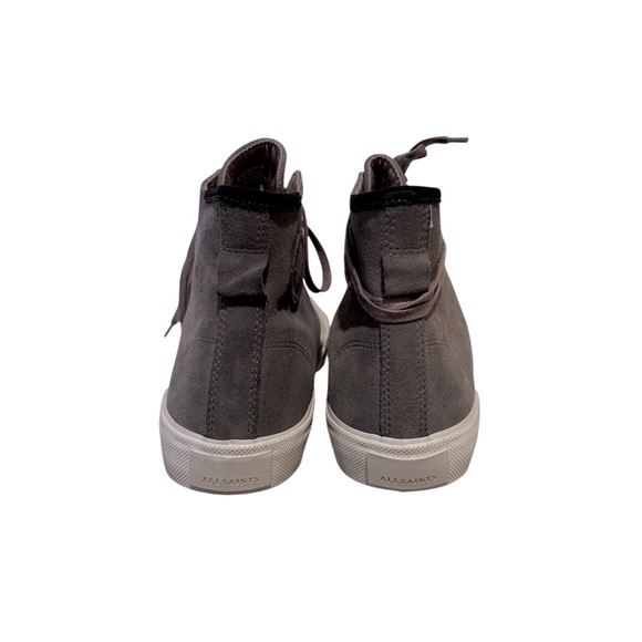 ALLSAINTS Dumont High Top Suede Trainers NEW WITHOUT BOX - Picture 7 of 13